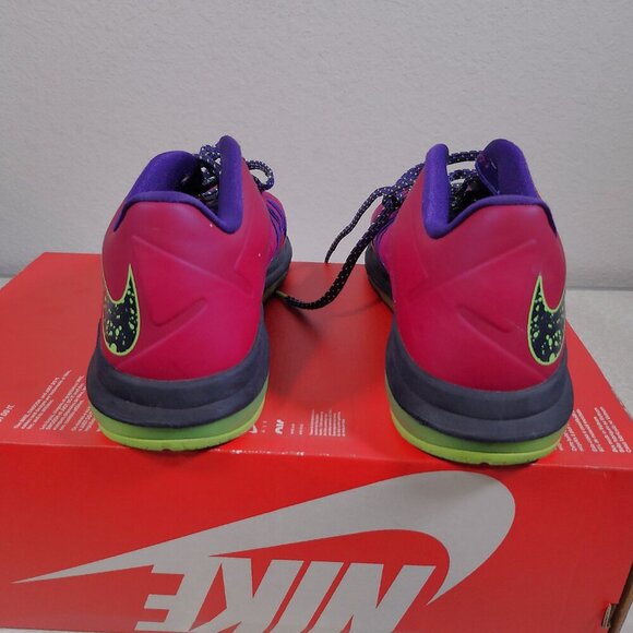 Size 11.5 - Nike Air Max LeBron 10 Low LeBroncurial Beautiful Vibrant Colors - Picture 7 of 9